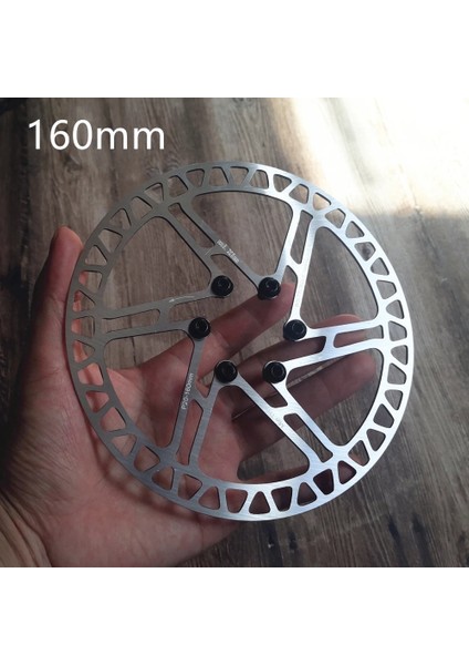 P20-160MM Gümüş Stili 2021NEW Bisiklet Freni Paslanmaz Çelik Rotor Disk Fren Mtb Dağ Yolu Cruiser Bisiklet Bisiklet Parçaları Için (Yurt Dışından)