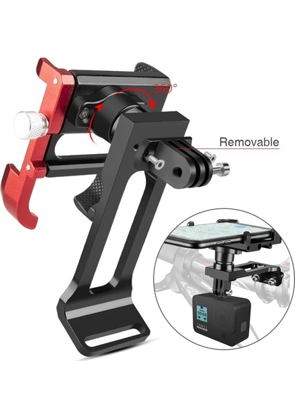 G-003 Altın Stili Bisiklet Telefon Bağlantısı Bisiklet Sapı Gidon Cep Telefonu Tutucu Evrensel Mtb Yol Bisikleti Aksesuarları Bisiklete Binme Telefonu Akıllı Telefon Bağlantısı (Yurt Dışından) modelleri