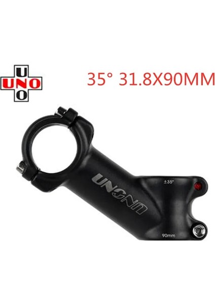 Küçük 31 8-90MM Stili Uno 35 Derece Yükseltici Tüp Dağ Bisikleti Yol Bisikleti Stemm'nin Pozitif ve Negatif Açısı (Yurt Dışından)