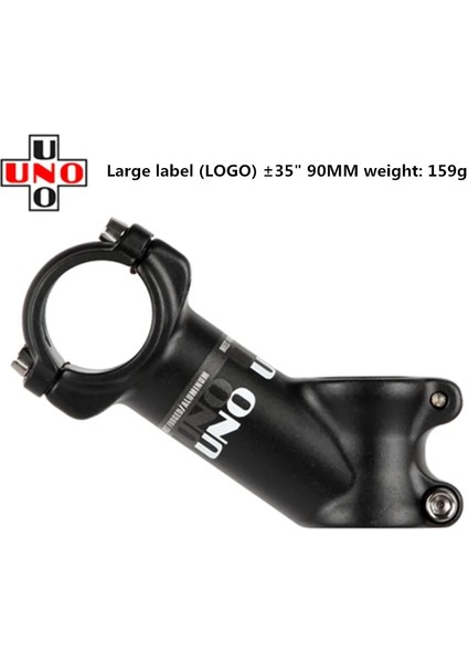 Küçük 31 8-110MM Stili Uno 35 Derece Yükseltici Tüp Dağ Bisikleti Yol Bisikleti Stemm'nin Pozitif ve Negatif Açısı (Yurt Dışından) fırsatları