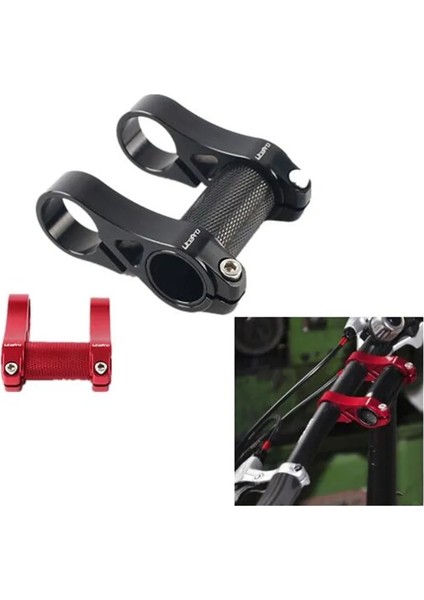 Şerit-1 Adet Tarzı Bisiklet Gidon Uzatma Ayarlanabilir Çift Gövdeli Katlanır Bisiklet Gövdesi Bmx Gövdesi Yükseltici Bisiklet Gidon Gövdesi Uzatıcısı (Yurt Dışından)