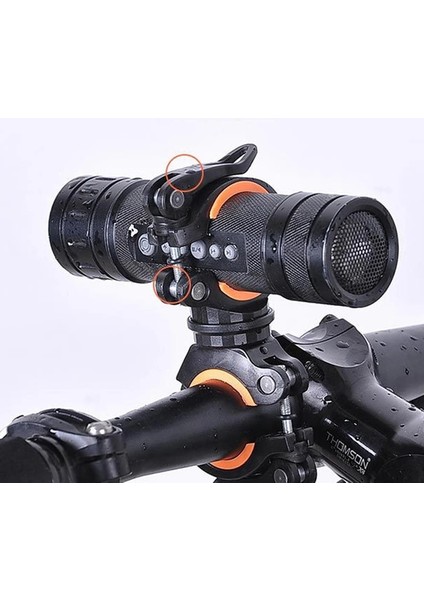 Turuncu Tarzı Flaş Torch Tutucu Bisiklet LED El Feneri Braketi Ön Işık Klipsi Kelepçe Fener Bisiklet Aksesuarları (Yurt Dışından) fırsatları