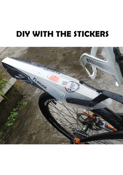 Ön Stil Dağ Bisikleti Çamurluk Bisiklet Çamurlukları E Bisiklet Çamurluk Ön Arka Hızlı Bırakma Dıy Çamurluk Setleri Satışa (Yurt Dışından) indirimleri