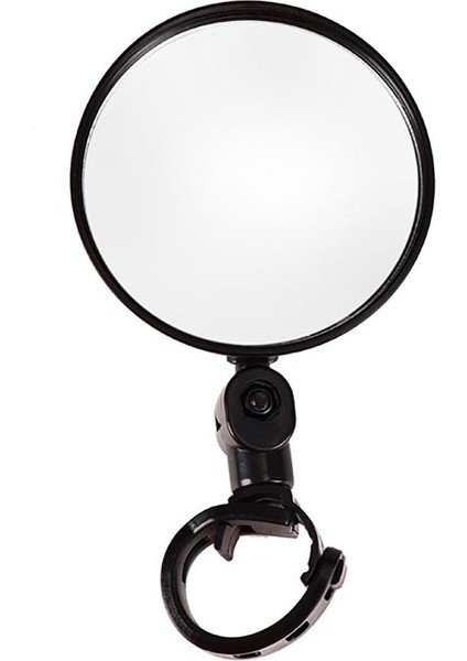 Siyah Stil 1 Adet Dönebilen Abs Bisiklet Dikiz Aynası Mtb Bisiklet Bisiklet Gidon Dağı Yuvarlak Dikiz Aynası Güvenlik Bisiklet Ekipmanları (Yurt Dışından)