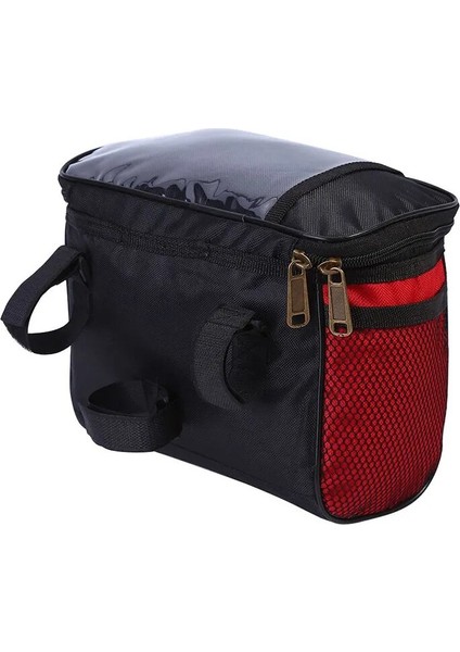 Mavi Stil Çok Işlevli Bisiklet Ön Gidon Çantası Bisiklet Çerçevesi Pannier Organizatör Kılıfı Mtb Su Geçirmez Telefon Çantaları Taşınabilir Omuz Çantası (Yurt Dışından) fırsatları