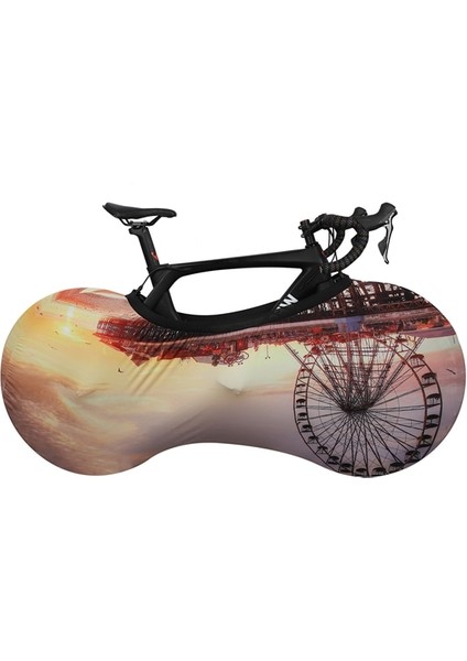 Renkli 5 Tarzı M-24-26-700C Bisiklet Koruyucu Kapak Mtb Yol Bisikleti Koruyucu Dişli Anti-Toz Tekerlekler Çerçeve Kapak Çizilmeye Dayanıklı Saklama Çantası Bisiklet Aksesuarları (Yurt Dışından)