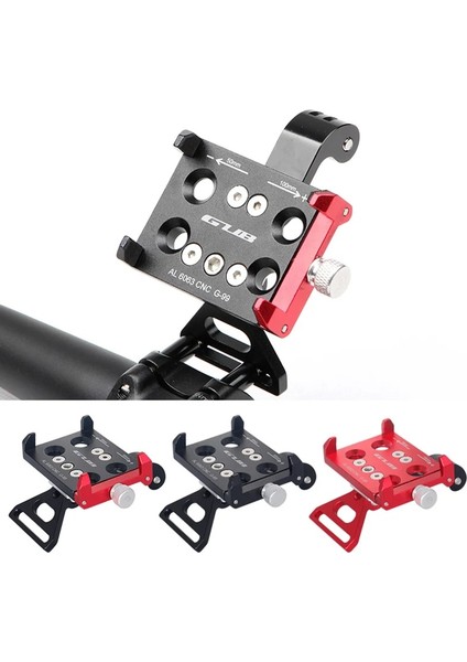 Siyah Kırmızı Stil Gub G-99 Alüminyum Mtb Bisiklet Telefon Tutucu Standı Motosiklet Desteği Motobike Gps Tutacağı Gidon Montaj Bisiklet Aksesuarları Gps (Yurt Dışından) fiyatları