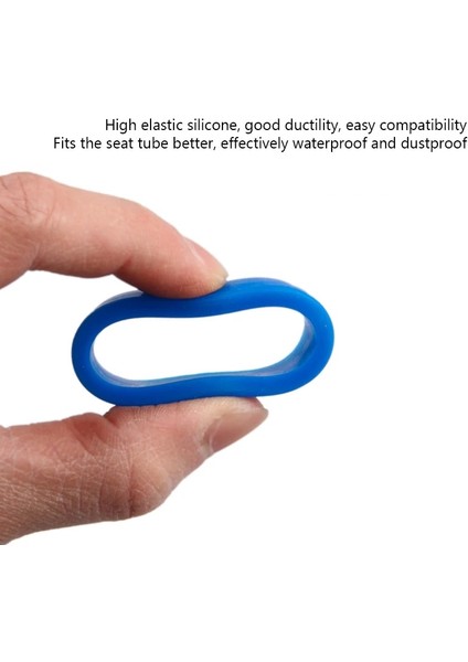 Beyaz Stil 30-34MM 1 Adet Bisiklet Koltuğu Sonrası Kauçuk Halka Toz Kapağı Bisiklet Silikon Su Geçirmez Mtb Yol Bisikleti Seatpost Silika Jel Koruyucu Kılıf (Yurt Dışından) fiyatları