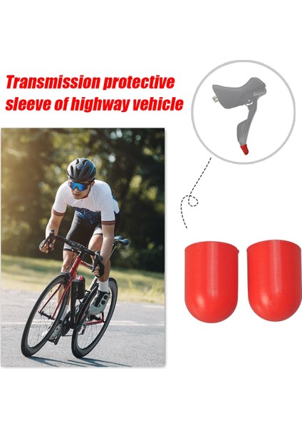 No.1 Tarzı 1 Çift Silikon Yol Bisikleti Bisiklet Attırıcı Vites Fren Kolu Koruyucu Kapak Kapağı Çizilmez Sürme Fren Kolu Kol (Yurt Dışından) modelleri