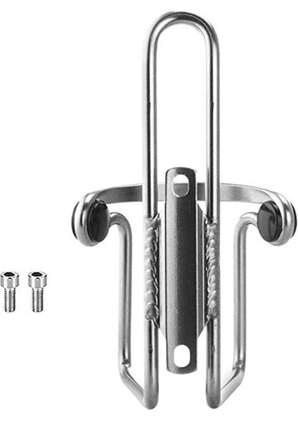 Gümüş Tarzı Alüminyum Alaşımlı Bisiklet Bisiklete Binme Içecek Su Şişesi Raf Tutucu Kafesler Bisiklet Şişesi Bardak Montaj Braketi (Yurt Dışından)