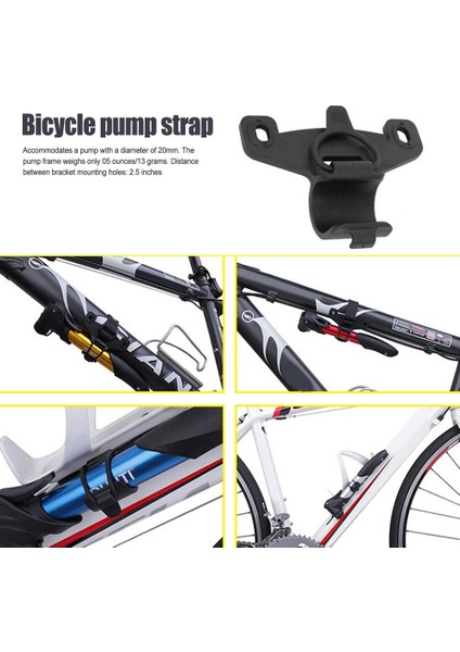 1 Adet Bisiklet Bisiklet Bisiklet Pompası Tutucu Taşınabilir Pompa Tutma Klipleri Klasör Tutucu Gömülü Sabit Klip Pompa Şişirme Sabitleme (Yurt Dışından) fırsatları