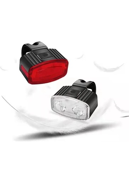 Kırmızı Stil 350MAH USB Mtb Yol Bisikleti Far 6 Modu 230MAH Şarj Edilebilir Bisiklet Arka Lambası LED Bisiklet Ön Işık Kafa Lambası Aksesuarları (Yurt Dışından) fırsatları