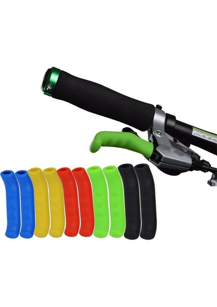 Sarı 1 Çift Tarzı Bisiklet Aksesuarları Için 1 Çift Kilitler Fren Silikon Kol Evrensel Fren Kolu Bisiklet Vücut Koruma Kapağı Aksesuarları (Yurt Dışından) fiyatları