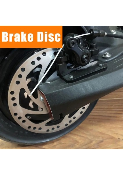 110 mm Tarzı Xiaomi Mijia Elektrikli Scooter M365 Için Fit Disk Fren D Delikli Delikli Tekerlek Arka Diskli Fren D (Yurt Dışından) modelleri