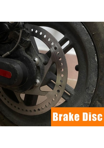 110 mm Tarzı Xiaomi Mijia Elektrikli Scooter M365 Için Fit Disk Fren D Delikli Delikli Tekerlek Arka Diskli Fren D (Yurt Dışından) fırsatları