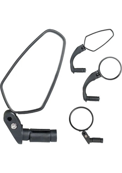 FK-272 P1 Stili Bisiklet Aynası Evrensel Sol Sağ Montaj Akrilik Dışbükey Veya Düz Lens Arka Görüş Reflektör Açısı Ayarlanabilir (Yurt Dışından)