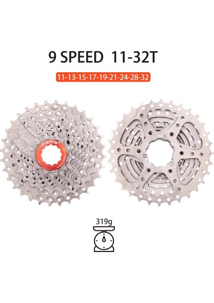 9S11-32TRYOL Katlama Stili Ztto Mtb Hız Kaset Bisiklet Dişlisi T Kaset Değişken Hızlı Dişli Katlanır Bisiklet Dişlisi (Yurt Dışından)