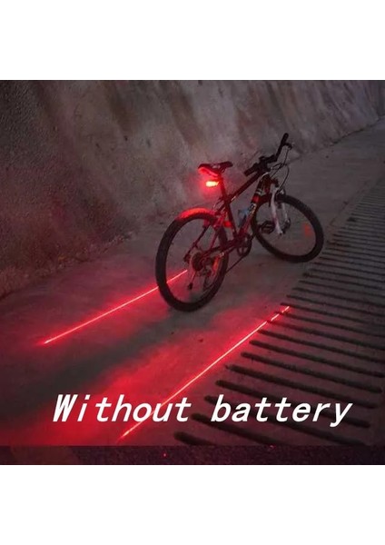 No.1 Tarzı LED Bisiklet Arka Lambası 5 Led+2 Lazer Bisiklet Işığı Gece Güvenlik Uyarı Işıkları Dağ Bisikleti Arka Işığı Bisiklet Kuyruk Lambaları (Yurt Dışından)