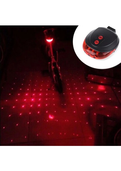 Mavi Paralel Çizgiler Stili Su Geçirmez Bisiklet Bisiklet Işıkları Arka Lambaları LED Lazer Güvenlik Uyarısı Bisiklet Işıkları Bisiklet Kuyruğu Bisiklet Aksesuarları Işıkları (Yurt Dışından) fırsatları