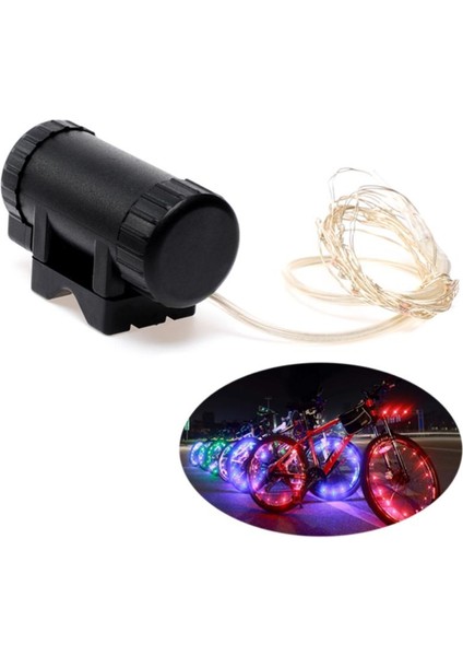 No.4 Tarzı Bisiklet Aksesuarları Eğlence Bisiklet Işıkları 20 LED Bisiklet Bisiklet Bisiklet Jantı Tekerlek Işıkları Açık Kapalı Flaş Spoke Işık Dizisi (Yurt Dışından)