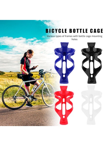 Kırmızı Stil Bisiklet Su Şişesi Tutucu Plastik Bisiklet Kafesleri Dağ Bisikleti Su Şişesi Kafesi Raf Mtb Bisiklet Yol Bisikleti Bisiklet Aksesuarları (Yurt Dışından) fiyatları