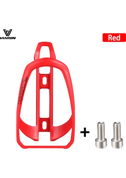 Kırmızı Stil Vıaron Bisiklet Şişe Kafesi Evrensel Yol Dağ Bisikleti Su Bardağı Tutucu Pc Plastik Açık Sürme Ekipmanları Bisiklet Aksesuarları (Yurt Dışından)