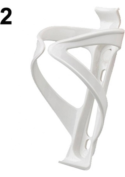 Beyaz Stil Açık Bisiklet Bisiklet Bisiklet Spor Su Şişesi Rafı Içecekler Plastik Tutucu Kafes Spor Su Şişesi Rafı Bisiklet Aksesuarları (Yurt Dışından)