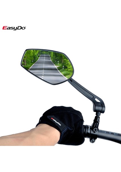 ED3304 Bir Set Stili Easydo Bisiklet Gidon Reflektör Dikiz Aynası Dağ Bisikleti Elektrikli Bisiklet Scooter Hd Geniş Menzilli Ayarlanabilir Açı Aynası (Yurt Dışından) modelleri