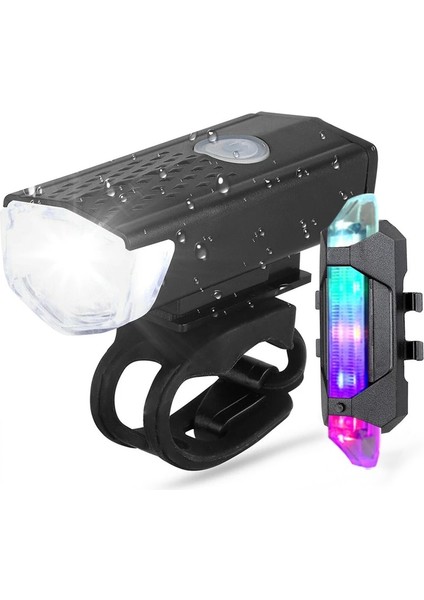 02 Stili Yazın Bisiklet Far Ön LED USB El Feneri Için Büyük Ücretli Mtb Yol Arka Işık Far Uyarı Arka Lambası Bisiklet Aksesuarları (Yurt Dışından)