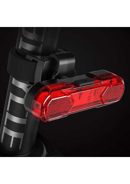Arka Lamba Kırmızı Tarzı USB Şarj Edilebilir Dağ Bisikleti Bisiklet Işık Farlar Gece Sürüş Işıkları Şarj Luces De Bicicleta Ekipman Aksesuarları (Yurt Dışından)