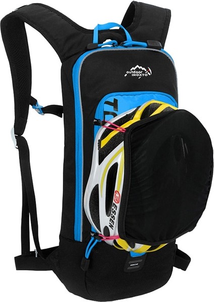 Yeşil ve Yağmur Örtüsü Stili 6l Açık Spor Bisiklet Koşu Nemlendirme Su Torbası Depolama Kask Sırt Çantası Ultralight Yürüyüş Bisiklet Sürme Paketi Mesane Sırt Çantası (Yurt Dışından) fırsatları