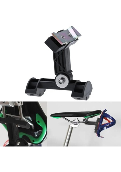 Gök Mavisi Tarzı Yeni Bisiklet Çift Su Şişe Tutucu Kafes Adaptörü Raf Eyer Şişe Adaptörü Bisiklet Gidon Sele Seatpost Bisiklet Parçası (Yurt Dışından) fiyatları