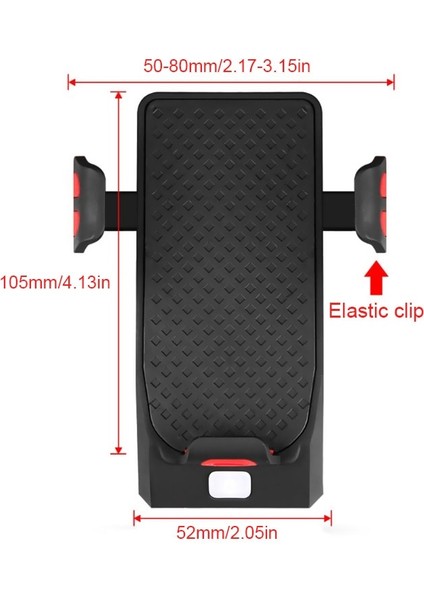 Siyah 4000 Stili Bisiklet Işık LED Bisiklet Ön Işık USB Şarj Edilebilir Güç Bankaları Bisiklete Binme Telefon Standı Korna Işlevli Mtb El Feneri (Yurt Dışından)