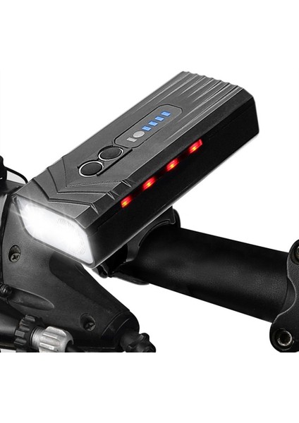 1 Stil Ayarla Bisiklet Işığı Yağmur Geçirmez USB Şarj Edilebilir LED Ah Mtb Ön Lamba Far Alüminyum Ultralight El Feneri Bisiklet Işığı (Yurt Dışından)