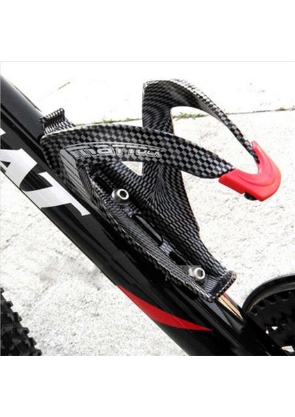 Siyah Stil Mtb Bisiklet Yol Bisikleti Şişe Kafesi Karbon Fiber Cam Su Şişesi Kafesi Şişe Tutucu Bisiklet Aksesuarları Bisiklet Su Şişesi Rafı (Yurt Dışından) fiyatları