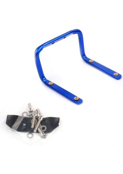 Mavi Stil Bisiklet Bisiklet Kararlı Metal Bisiklet Arka Montaj Eyer-Ray Braketi Çift Su Şişesi Kafesleri Tutucu Su Isıtıcısını Uzatın Sabit Raf (Yurt Dışından)