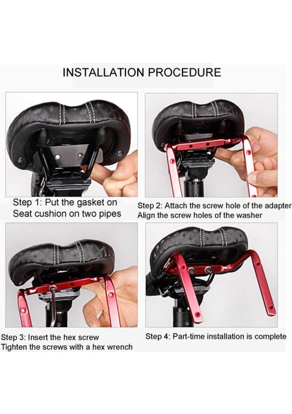 Mavi Stil Bisiklet Bisiklet Kararlı Metal Bisiklet Arka Montaj Eyer-Ray Braketi Çift Su Şişesi Kafesleri Tutucu Su Isıtıcısını Uzatın Sabit Raf (Yurt Dışından) indirimleri