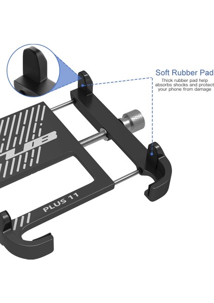 Açık Gri Tarzı Gub Plus 11 Martphone Için Dönebilen Bisiklet Telefon Tutucu Mtb Yol Bisikleti Için Ayarlanabilir Motosiklet Elektrikli Bisiklet (Yurt Dışından) indirimleri