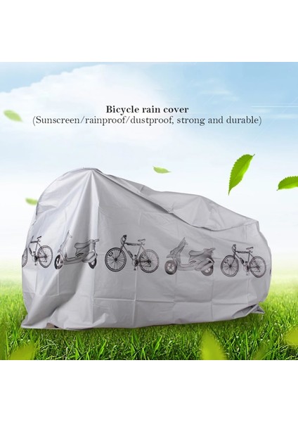 195X100 cm Stili Su Geçirmez Bisiklet Bisiklet Örtüsü Yağmur Toz Geçirmez Uv Koruyucu Açık Bisiklet Bisiklet Örtüsü Bisiklet Aksesuarları Için Yağmuru Önleyin (Yurt Dışından) modelleri
