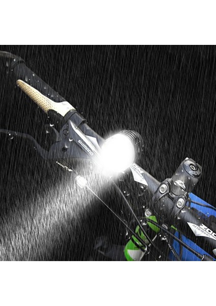 Altın Tarzı LED Bisiklet Işık Yağmur Geçirmez Dağ Bisikleti Ön Lamba El Feneri 3 Mod Ayarı Bisiklet Farı Güvenlik Uyarısı Gece Lambası (Yurt Dışından) fırsatları