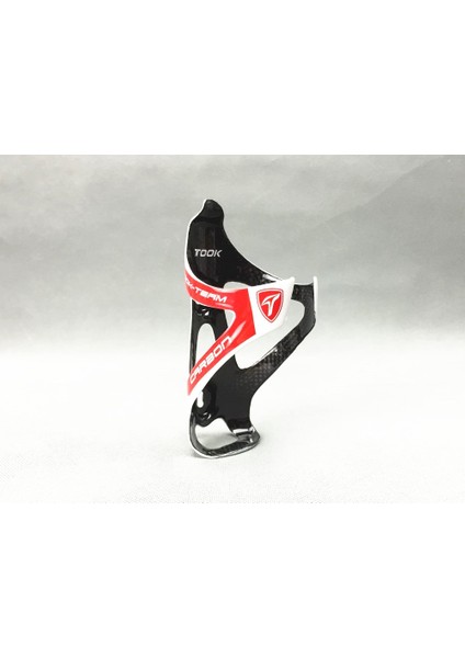 Beyaz-Kırmızı Tarzı Bisiklet Şişe Tutucu Karbon Fiber Dağ Yol Bisikleti Bisiklete Binme Açık Su Şişesi Içecek Tutacağı Tutma Rafı Şişe Kafesi (Yurt Dışından)