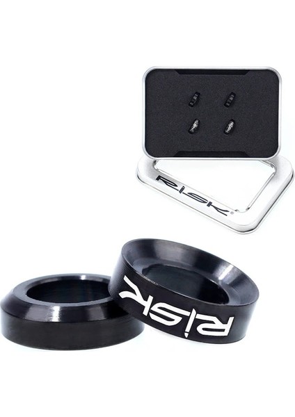 Siyah Stil Et Dağ Bmx Bisiklet Bisiklet Titanyum M6 Disk Fren Kaliper Grubu Xt Montaj Cıvataları Için Içbükey ve Dışbükey Yıkayıcı Ara Parçası (Yurt Dışından)