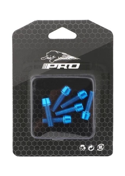 Mavi Stil Et Mtb Bisiklet Gidon Vidaları Titanyum Kaplama Renkli Paslanmaz Çelik Vidalar M5*18MM Mil Yükseltici Vida Cıvatalarda (Yurt Dışından)