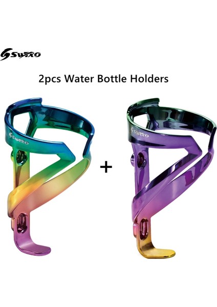 Set T Style Yeni Swtxo Bisiklet Su Şişesi Kafesi Ultralight Mtb Yol Bisikleti Su Şişesi Tutucu Içecek Bardak Parantezleri Bisiklet Aksesuarı (Yurt Dışından)