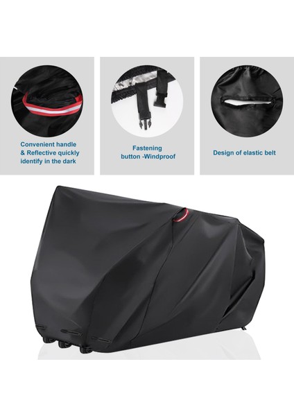 Bisiklet Kılıfı Stili Xxxl 3 Bisiklet Için Bisiklet Kılıfı 29 "su Geçirmez Bisiklet Kılıfı Açık Taşınabilir Tente Toz Geçirmez Anti-Uv Dağ Bisikleti Aksesuarı 32 (Yurt Dışından) fırsatları