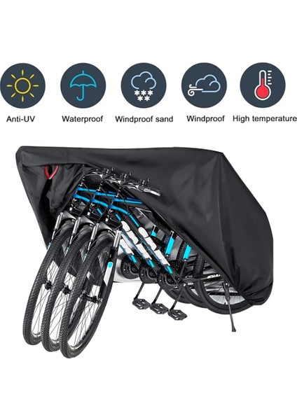 Bisiklet Kılıfı Stili Xxxl 3 Bisiklet Için Bisiklet Kılıfı 29 "su Geçirmez Bisiklet Kılıfı Açık Taşınabilir Tente Toz Geçirmez Anti-Uv Dağ Bisikleti Aksesuarı 32 (Yurt Dışından) indirimleri