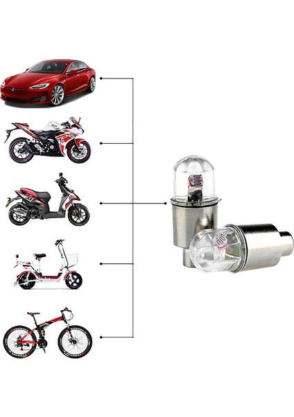 Beyaz Stil 1 Adet LED Araba, Bisiklet, Moped, Motosiklet, Parlayan Tekerlek Kapakları Dropship Için Ole Tekerlek Kapakları (Yurt Dışından)