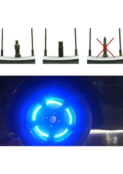 Beyaz Stil 1 Adet LED Araba, Bisiklet, Moped, Motosiklet, Parlayan Tekerlek Kapakları Dropship Için Ole Tekerlek Kapakları (Yurt Dışından)
