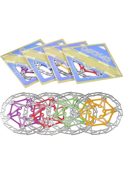 160 mm Yeşil Stil Deckas Mtb Dağ Bisikleti Fren Diski Şamandıra Yüzer Pedler Ultra Hafif Fren Şamandırası Bisiklet Fren Diski Hidrolik 6 Cıvatalı Rotorlar (Yurt Dışından) fiyatları