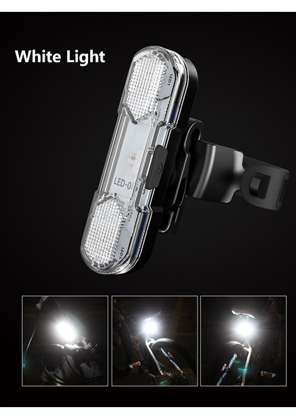 No.3 Tarzı USB Şarj Edilebilir Far Kuyruk Lambası Bisiklet Işığı LED Bisiklet Kuyruk Işığı Güçlü Bisiklet Arka Işıkları Bisiklet Lambası Bısıklet Aksesuarları (Yurt Dışından)